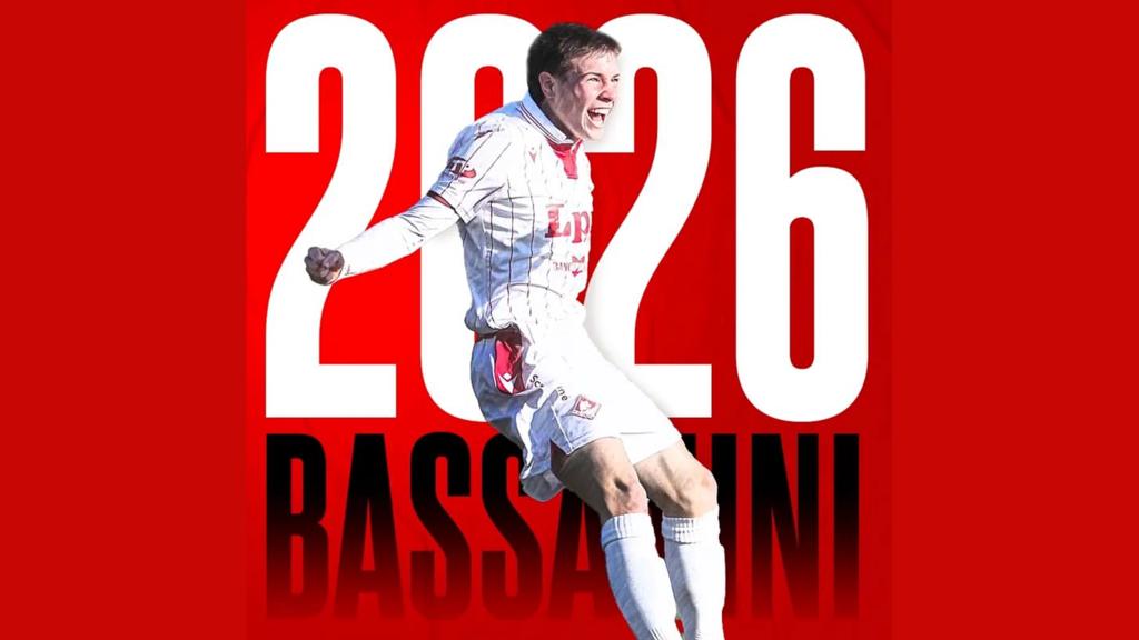 Piacenza / Il Wonderkid ha firmato: Bassanini sarà biancorosso fino al 2026