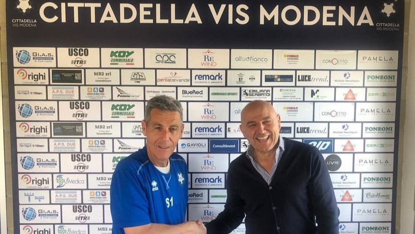 Cittadella Vis Modena, promozione e riconferma: resta mister Salmi