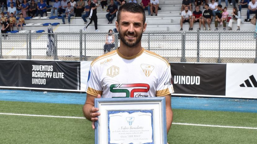 Fabio Benedetto da record: il centrale del Chisola non ha saltato un minuto