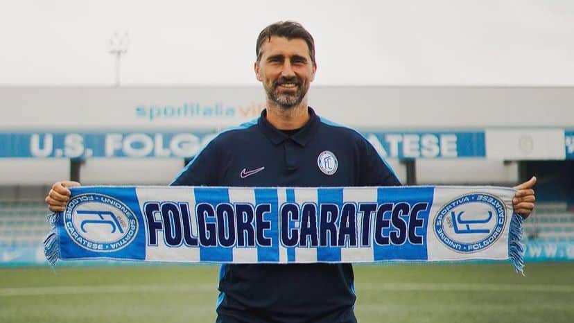 Folgore Caratese, mister Carobbio: “Il presidente pretende tanto, pronto a sostenere le aspettative”