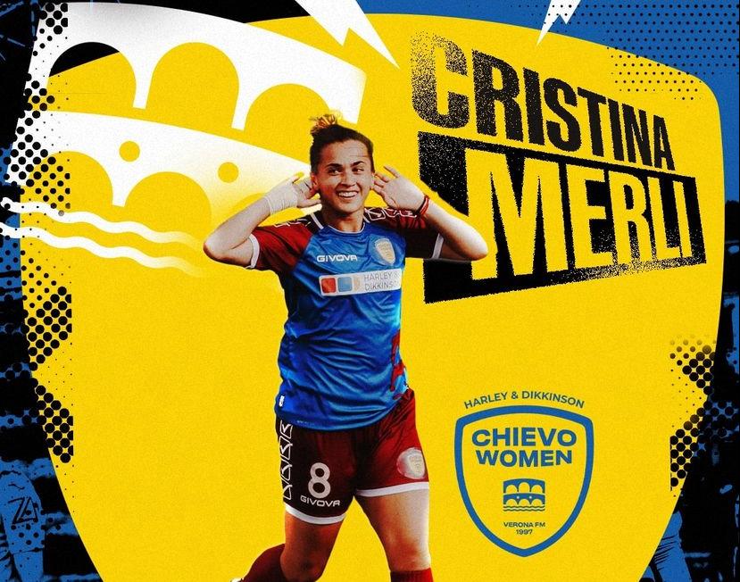 H&D Chievo Women, ufficiale il secondo rinnovo: Cristina Merli firma un biennale