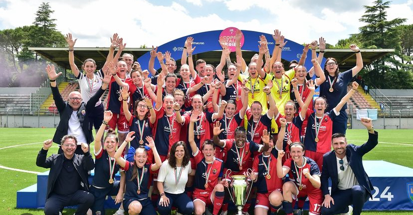 Il Lumezzane Femminile vince la coppa Italia Serie C e si prepara alla B