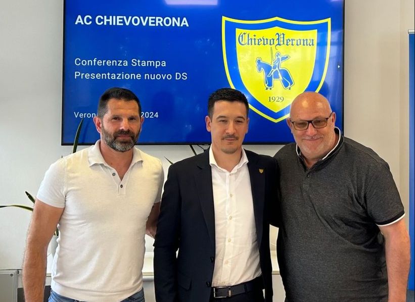 Ac Chievoverona, Francesco Sacchetto è il nuovo ds: “Obiettivo portare la società dove merita”