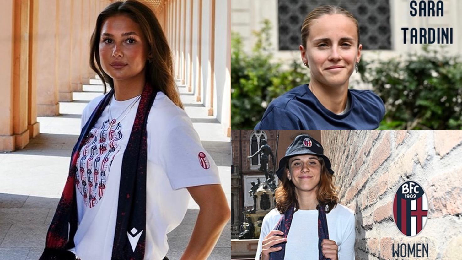 Tris di mercato del Bologna Women: Sondergaard raggiunge mister Pachera, dal Genoa arrivano Scuratti e Tardini