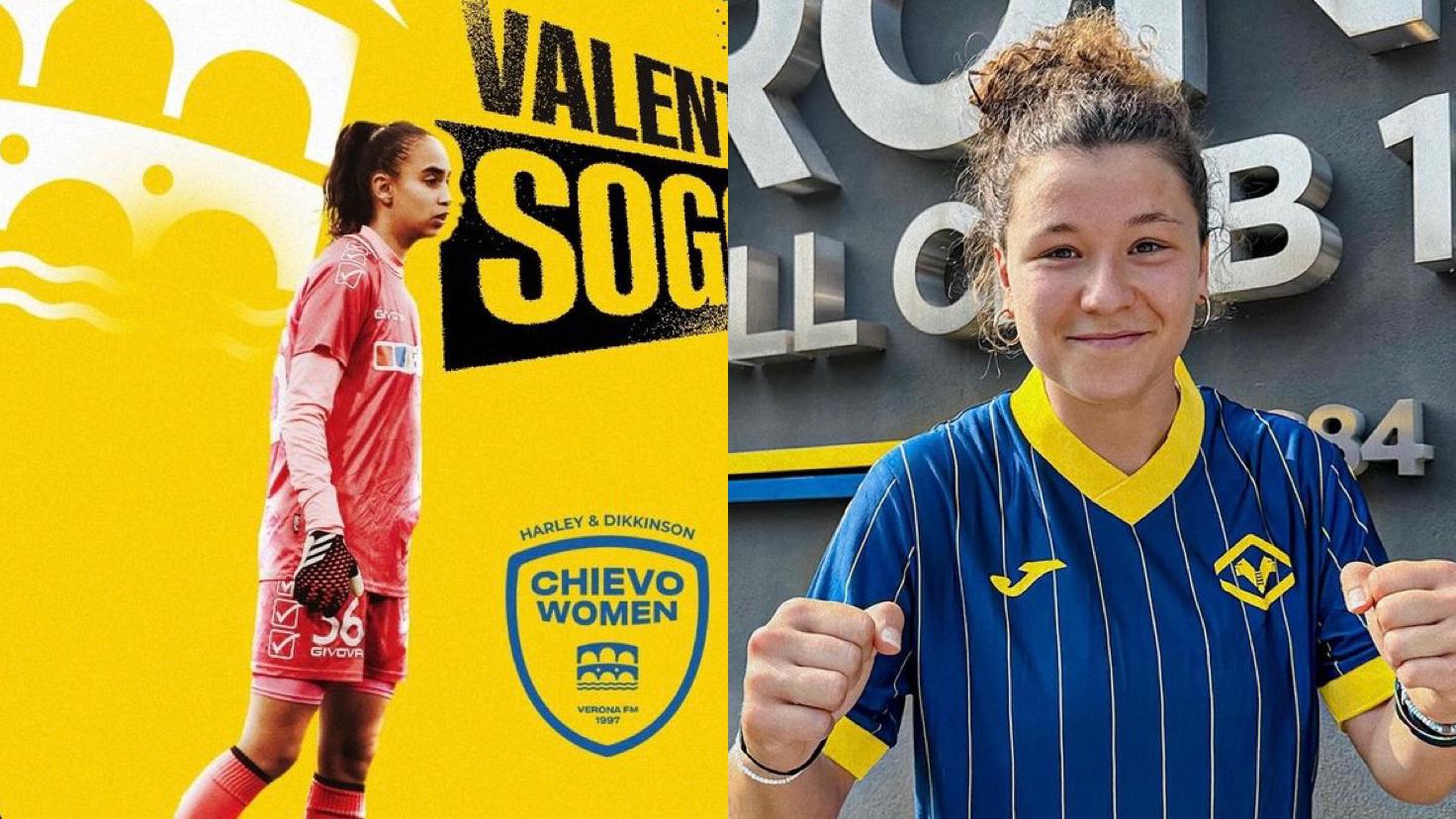 Due squilli da Verona: l’H&D Chievo Women conferma Soggiu, l’Hellas presenta Barro