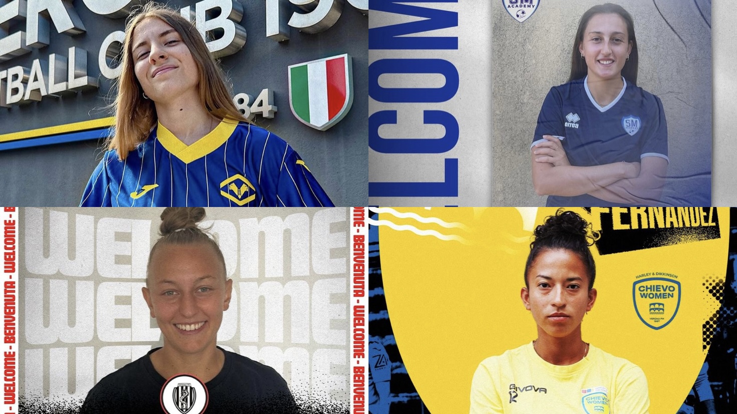 Ultimi innesti in Serie B Femminile: da Cesena e San Marino ai due club di Verona