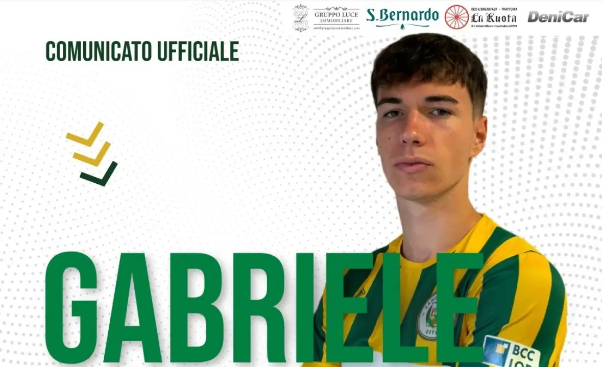 Il Sangiuliano City fa sul serio: ufficiale l’innesto di Gabriele Ciuffo