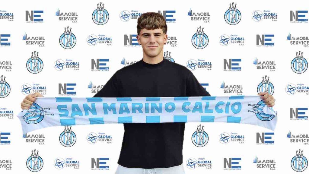 L’eroe della Nazionale di San Marino torna in Serie D: ufficiale il nuovo club di Nicko Sensoli