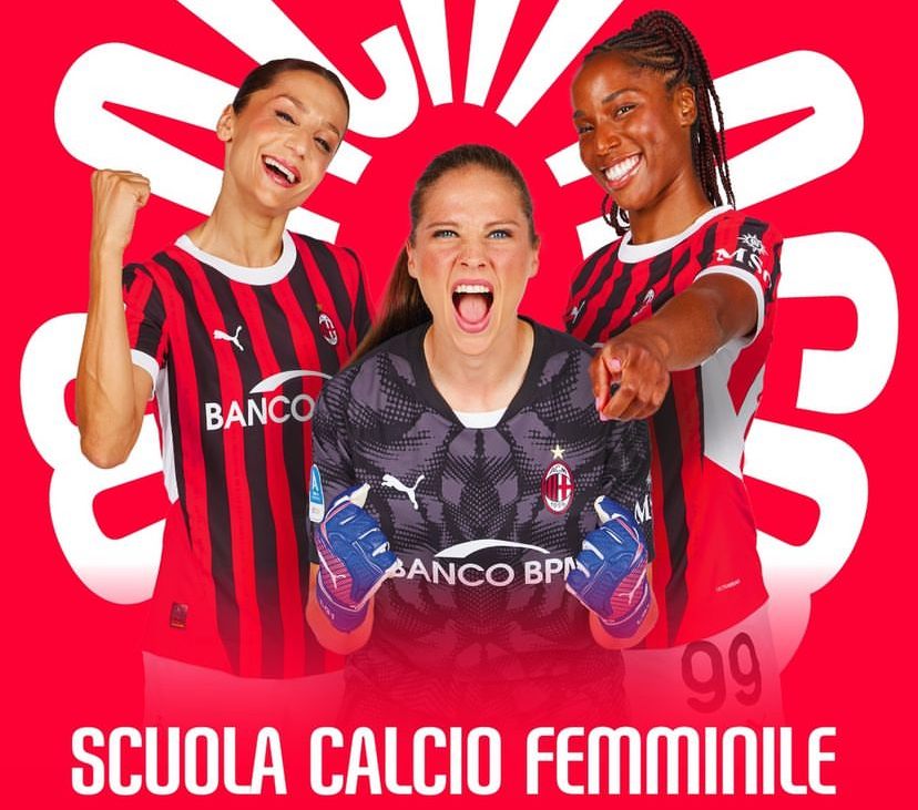 La Pro Palazzolo Women annuncia una grande novità: la Scuola Calcio sarà targata Milan Academy