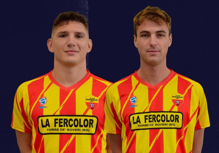 Scanzorosciate, due calciatori in uscita: salutano Matteo Cortinovis e Daniele Facoetti